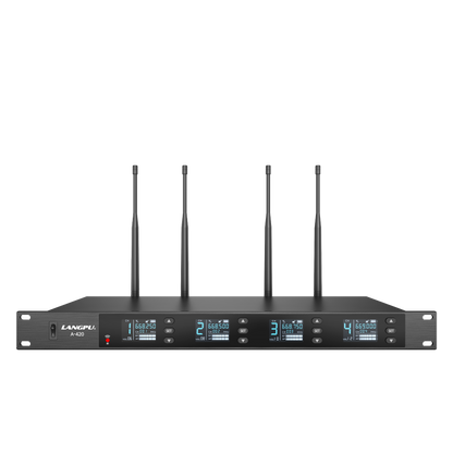 A-420 | Quad UHF Wireless Microphone System / Auto-Scan