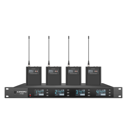 A-420 | Quad UHF Wireless Microphone System / Auto-Scan
