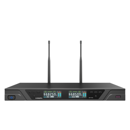 ACT-312 | Dual-Channel UHF Wireless Microphone System / Auto-Scan