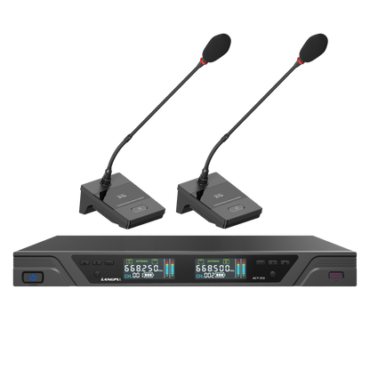 ACT-312 | Dual-Channel UHF Wireless Microphone System / Auto-Scan