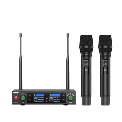 ACT-W32 | Dual-Channel UHF Wireless Microphone System / Auto-Scan