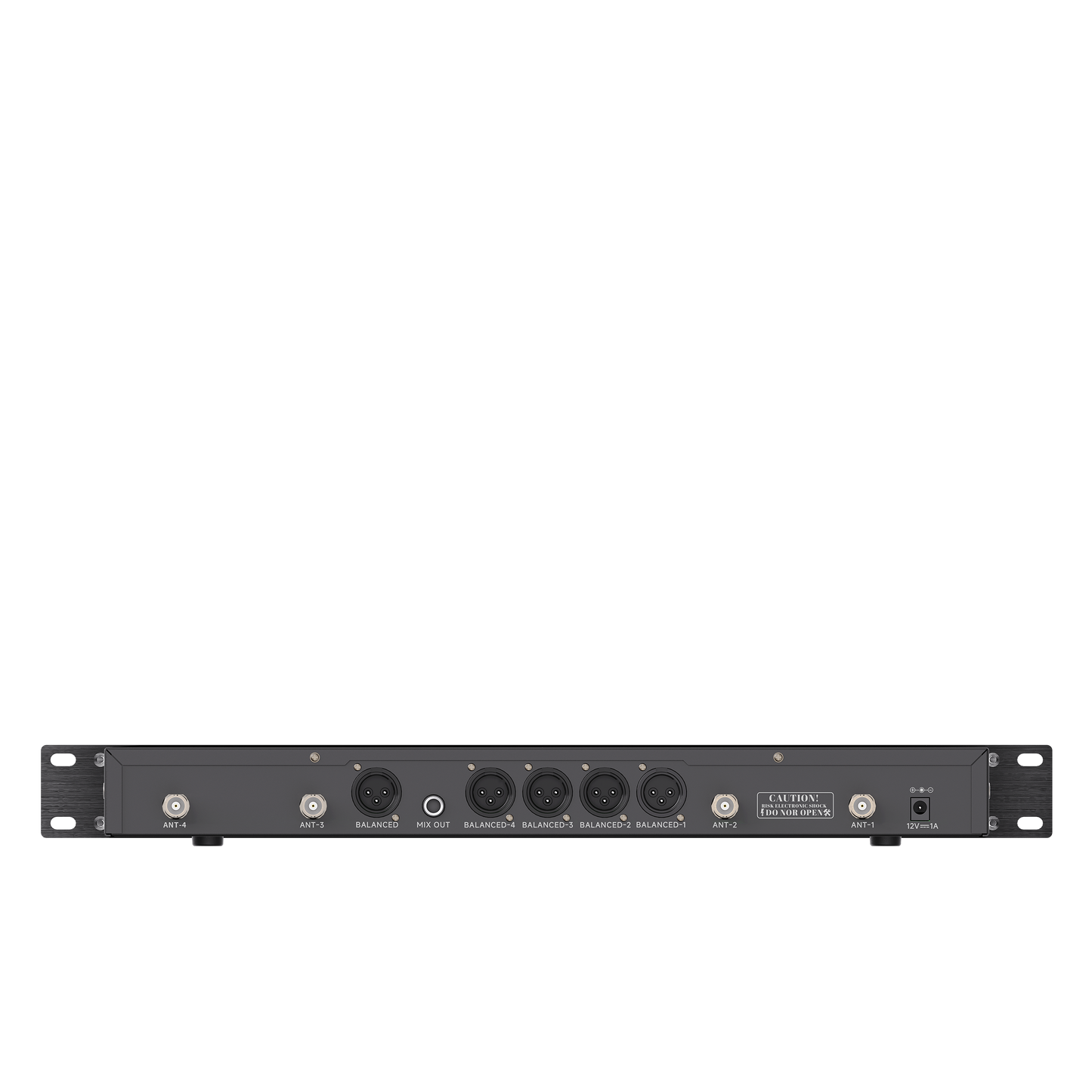 U-416 | Quad UHF Wireless Microphone System / Frequency Hopping