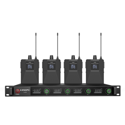 U-416 | Quad UHF Wireless Microphone System / Frequency Hopping